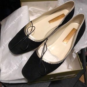 Rupert Sanderson Black suede ballet flats